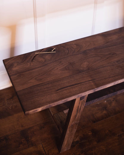 Walnut Bench